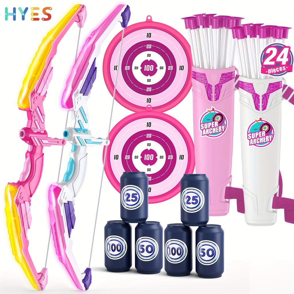 LED Bow & Arrow Set - 2 Pack