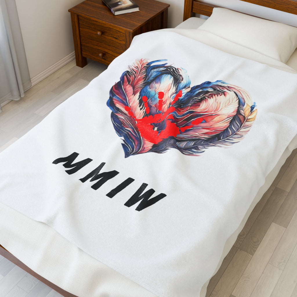 A Velveteen Plush Blanket