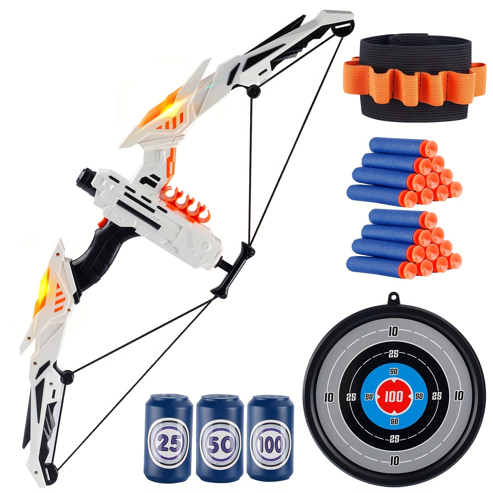 Kids LED Light Toy Set - Indoor & Outdoor Sports Gift