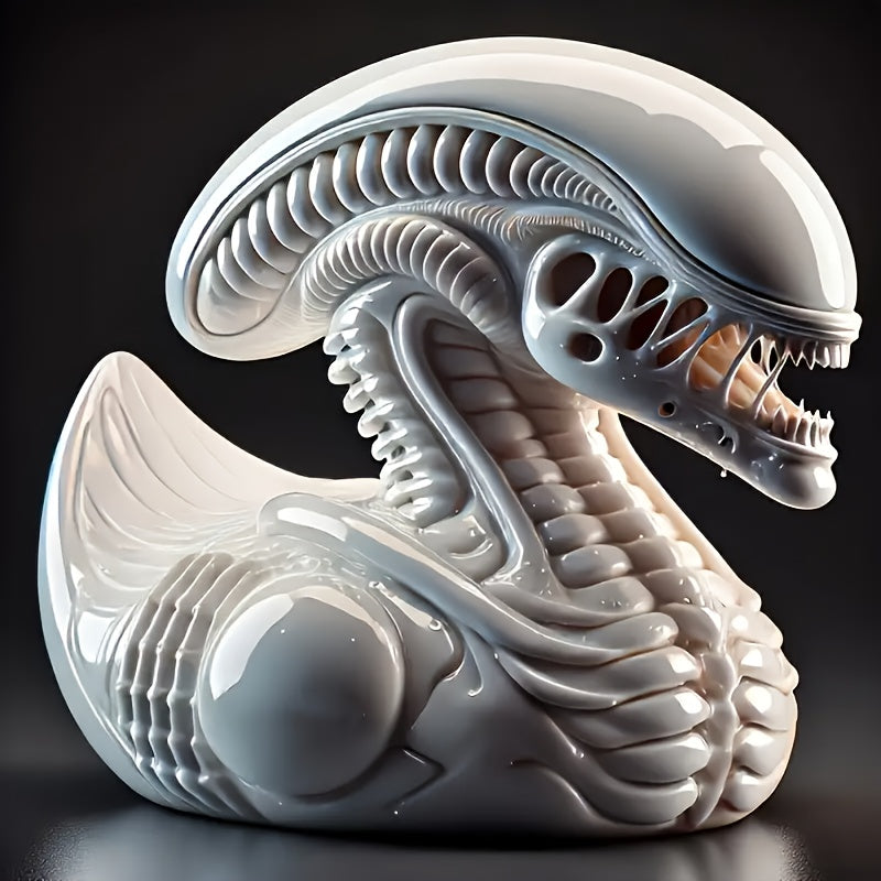 ZEvil Duck Alien Series Resin Ornament