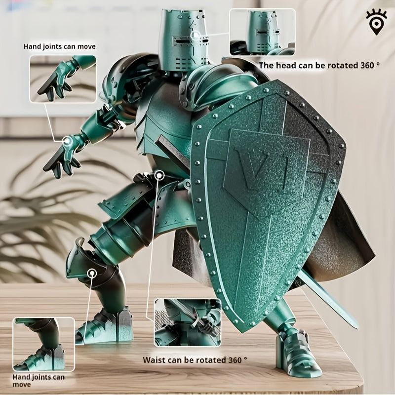 Medieval Knight Model Figure - Self-Assembly Kit