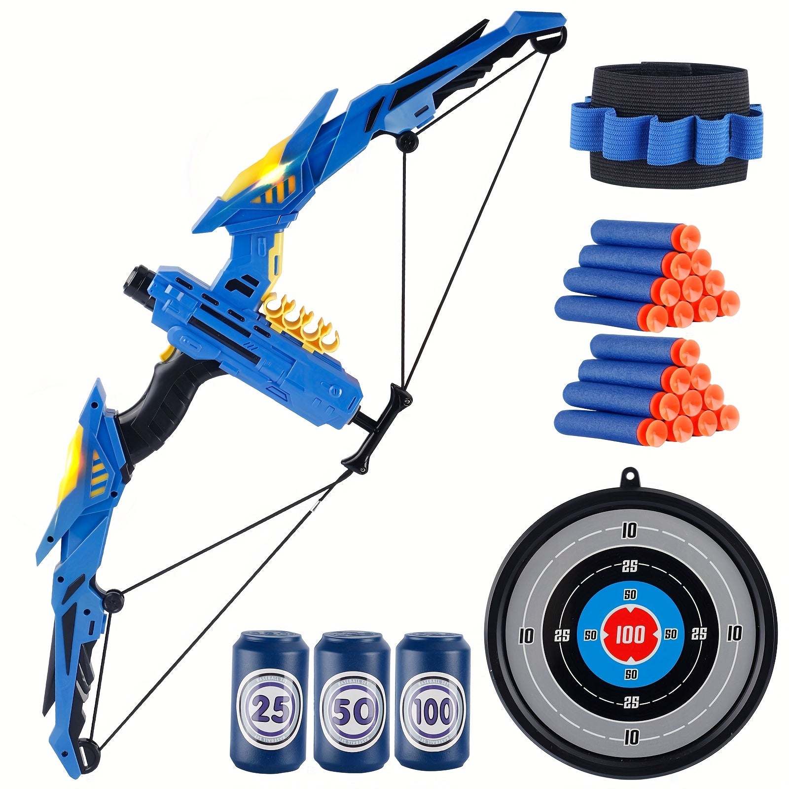 Kids LED Light Toy Set - Indoor & Outdoor Sports Gift