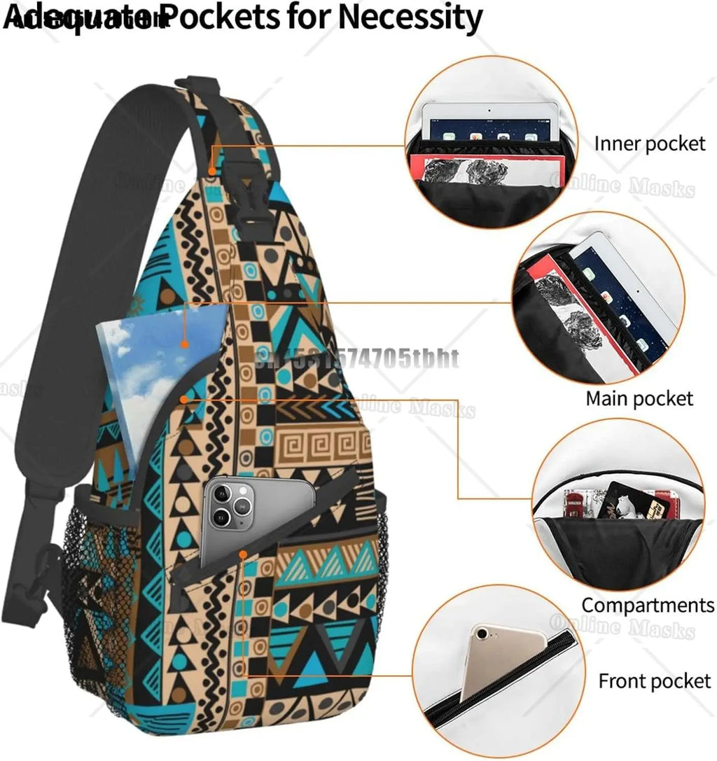Native American Sling Backpack