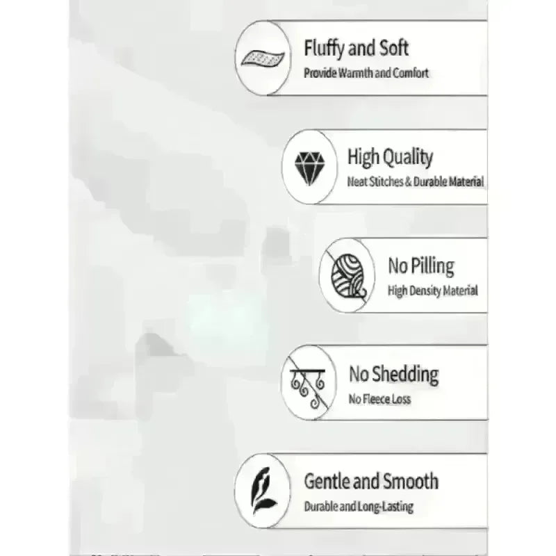 Cozy Native American-Inspired Flannel Throw Blanket