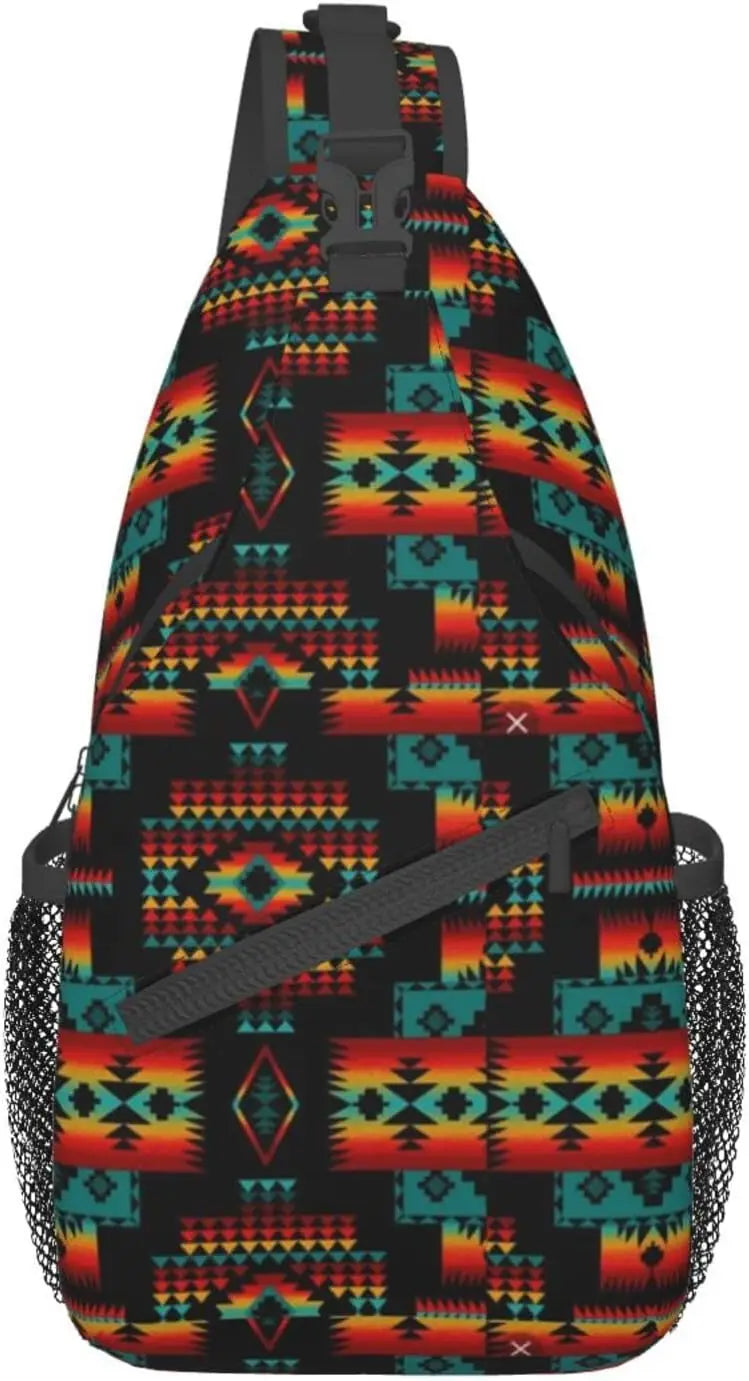 Native American Sling Backpack