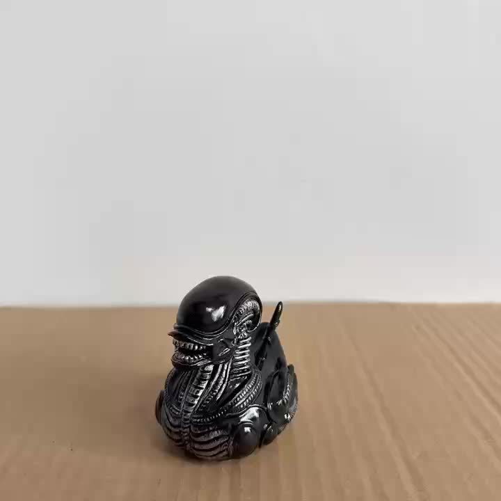 ZEvil Duck Alien Series Resin Ornament