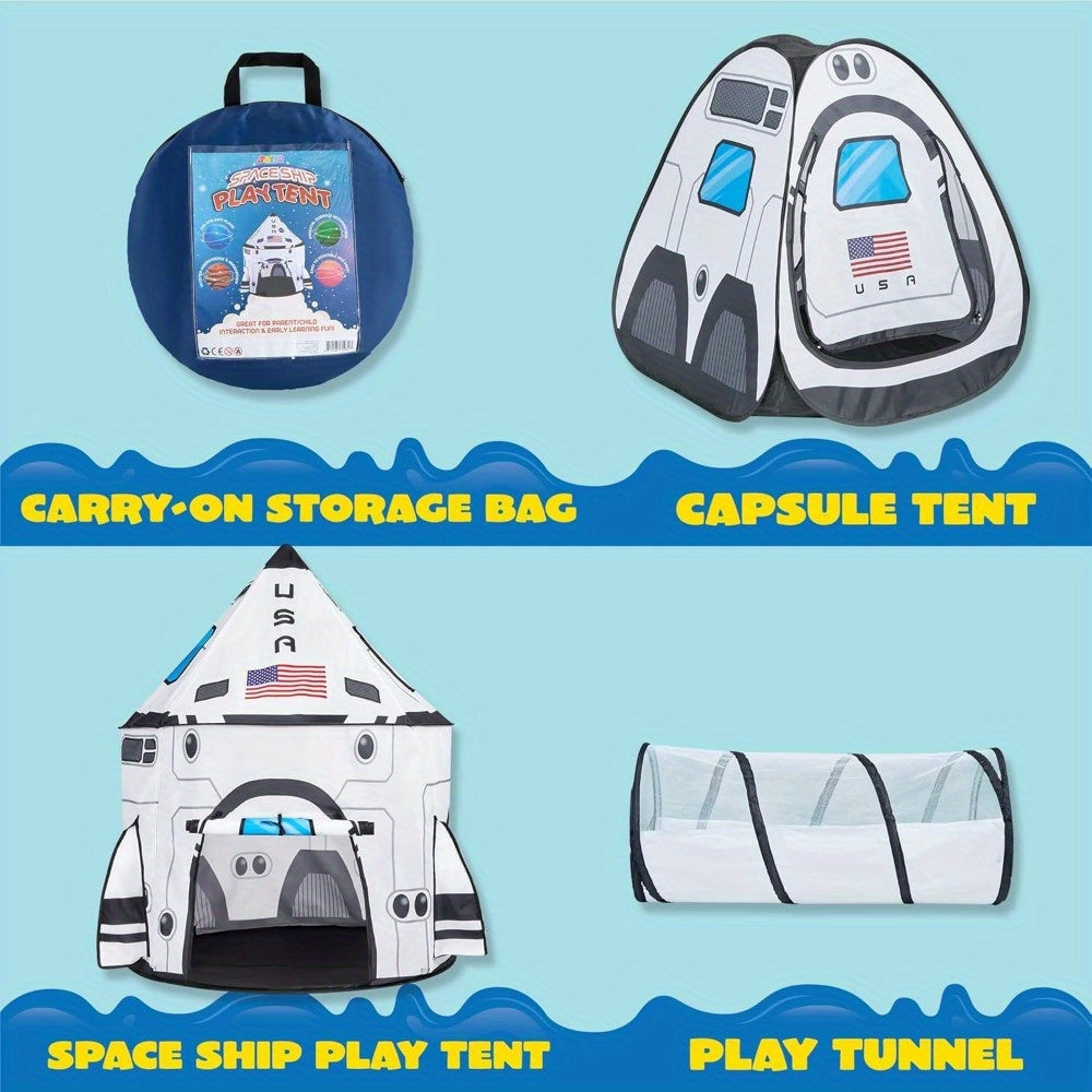 Rocket Ship Play Tent