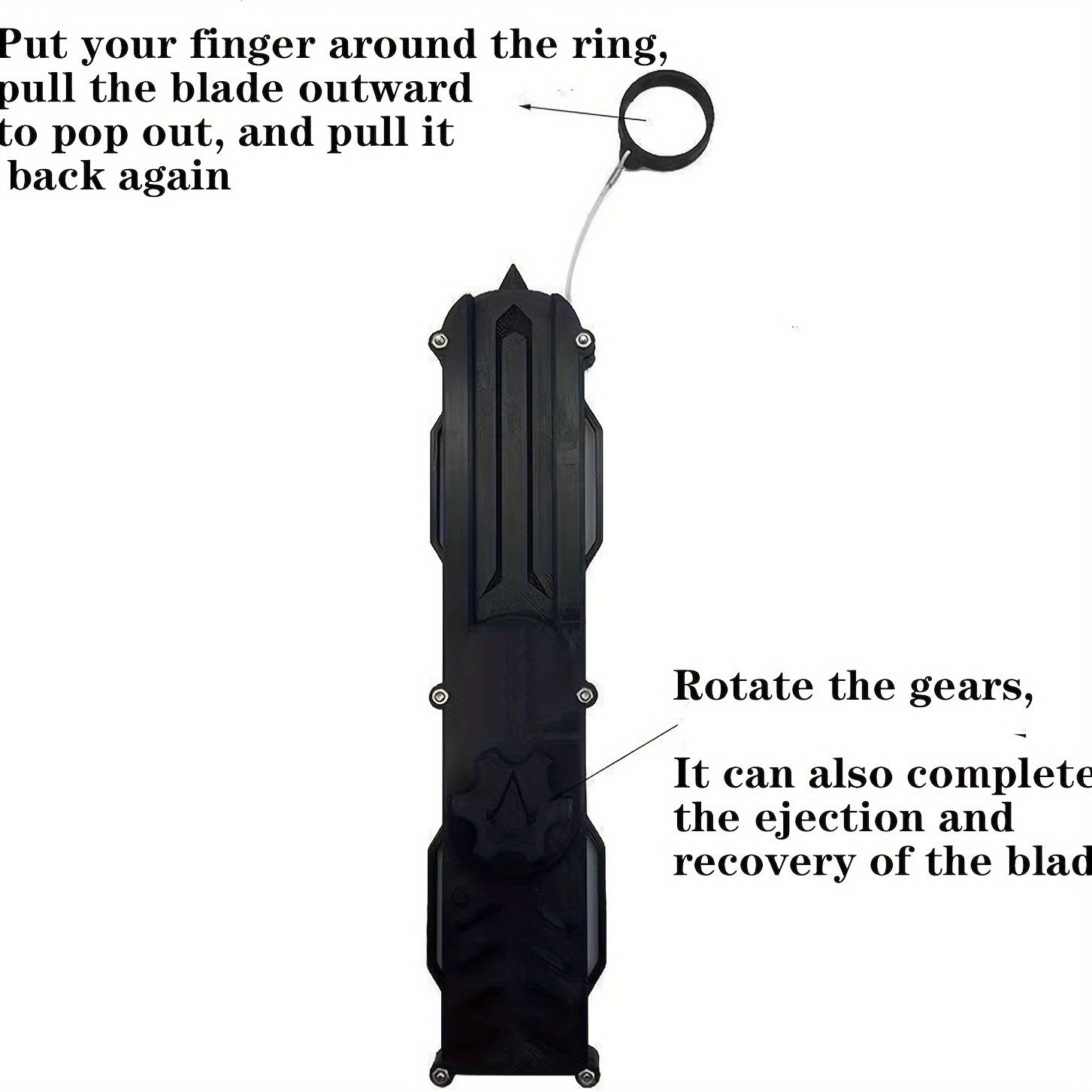 Retractable Assassin Sword Toy